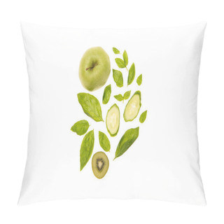 Personality  Organic Green Fruits Pillow Covers