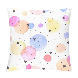 Personality  Watercolor Seamless Background Pillow Covers