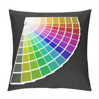 Personality  Pantone Color Palette Guide (clipping Path Included) Pillow Covers