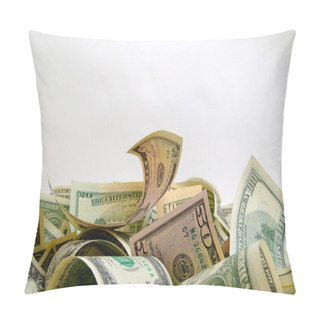 Personality  Cash US Dollars. Pillow Covers