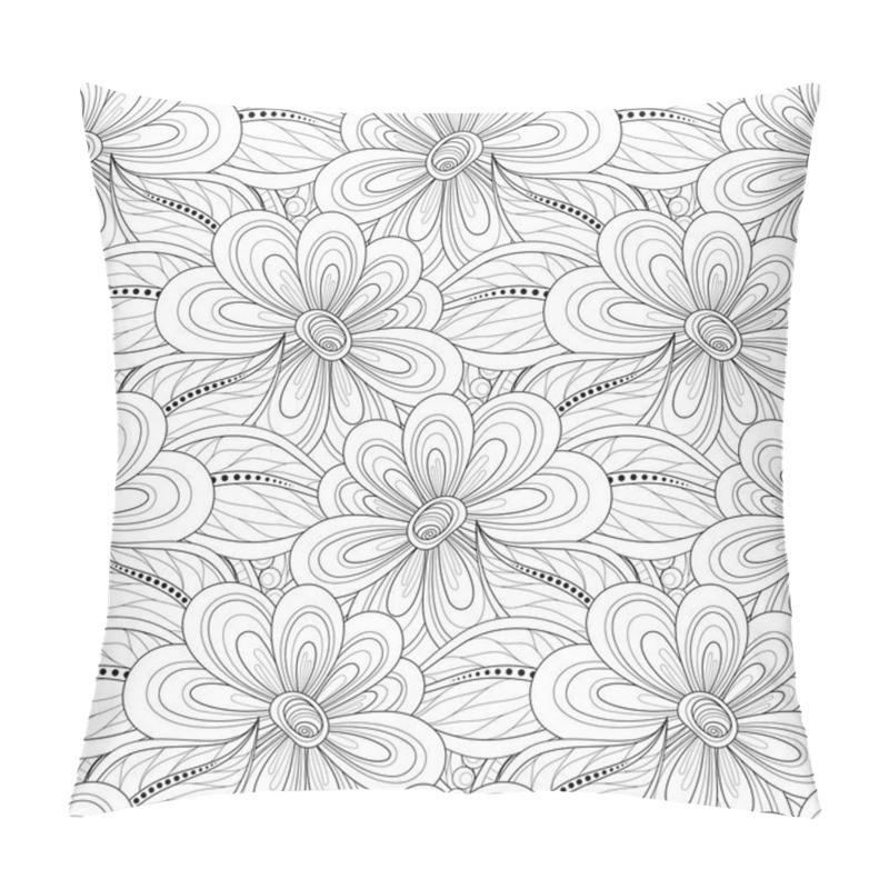 Personality  Seamless floral Pattern pillow covers