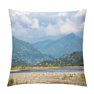 Personality  Beautiful Views Of Nature And Life In Georgia Pillow Covers