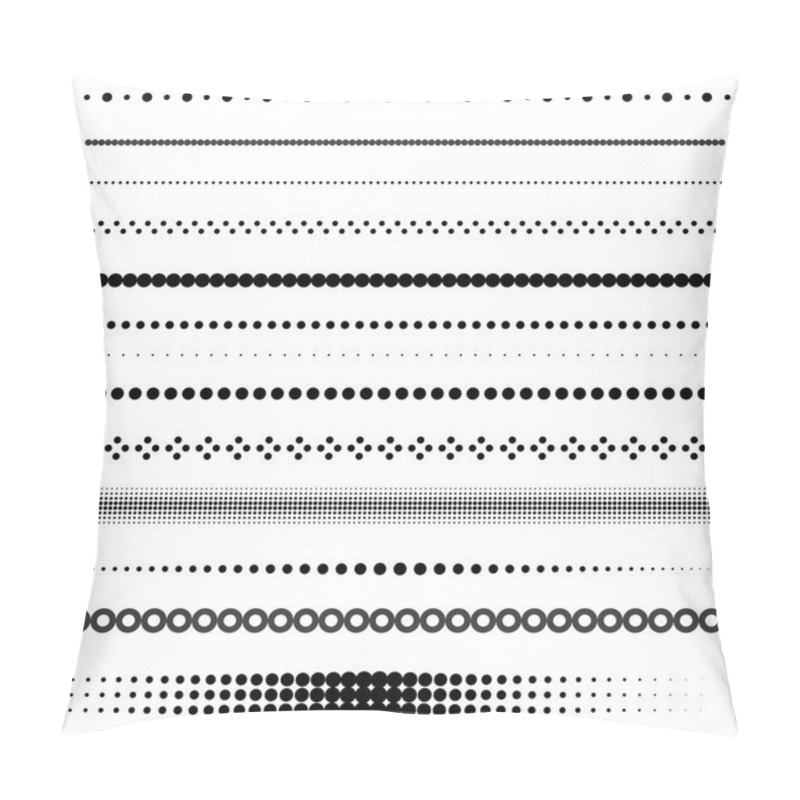 Personality  Dot dividers pillow covers