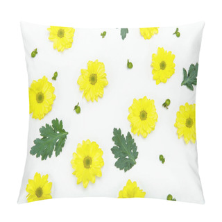 Personality  Beautiful Yellow Flowers Pillow Covers