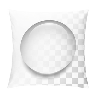 Personality  Transparent Drop With Shadow And Reflection Pillow Covers