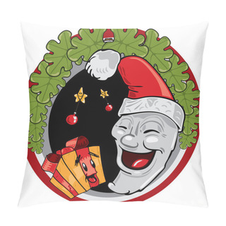 Personality  Smiling Moon And Gift Characters Pillow Covers