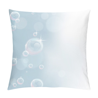 Personality  Pastel Tones Bubble Background Pillow Covers