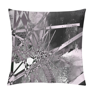 Personality  Surreal Abstract Background Concept In Digital Art Pillow Covers