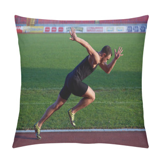 Personality  Athletic Man Start Pillow Covers