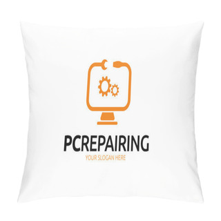 Personality  Pc Repairing Logo Pillow Covers