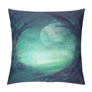 Personality  Halloween Spooky Forest Pillow Covers