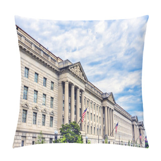 Personality  Herbert Hoover Building Commerce Department 15th Street Washington DC Pillow Covers