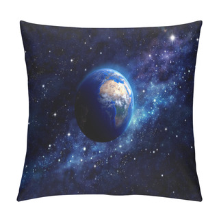 Personality  Planet Earth In Outer Space Pillow Covers