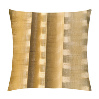 Personality  Shadows And Textures On Curtains Pillow Covers