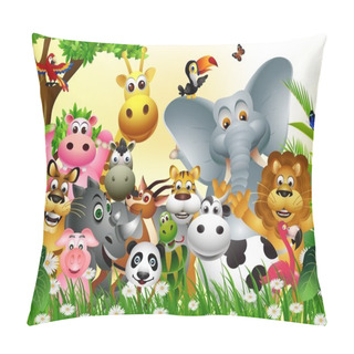 Personality  Funny Animal Cartoon Set Pillow Covers