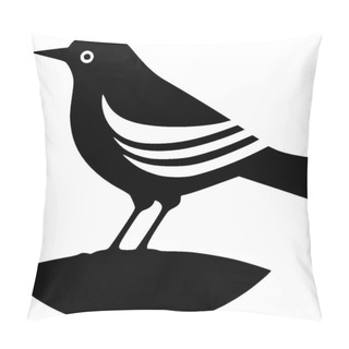 Personality  Birds - Minimalist And Simple Silhouette - Vector Illustration Pillow Covers