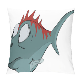 Personality  Deep-water Fish. Cartoon Pillow Covers