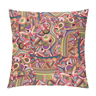 Personality  Mexican Seamless Pattern Pillow Covers