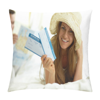 Personality  Elegant Woman Pillow Covers
