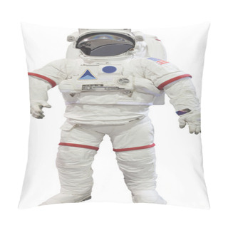 Personality  Astronauts Isolated White Pillow Covers
