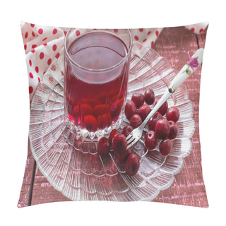 Personality  Cherry Compote With Berries  Pillow Covers