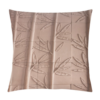 Personality  Bamboo Beige Pillow Covers