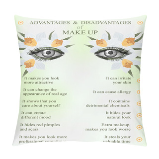 Personality  Advantages And Disadvantages Of Makeup, Spring Jonquil Pillow Covers