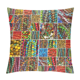 Personality  Beads Collage Pillow Covers