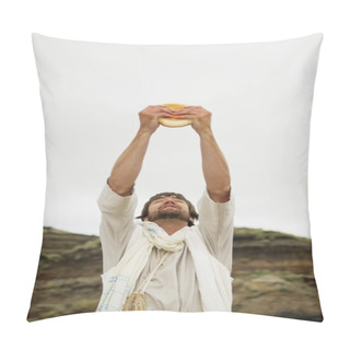 Personality  Jesus Breaks Bread Pillow Covers