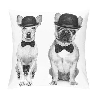 Personality  Funny Retro Dog Pillow Covers