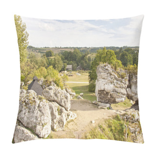Personality  Jura Region - Landscape View. Pillow Covers