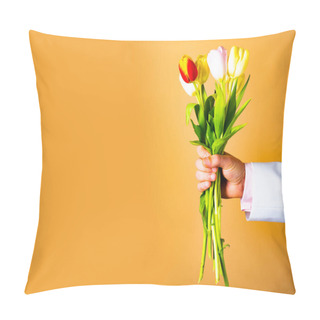 Personality  Spring Flowers. Spring Bouquet As Gift. Flower Love. Pillow Covers