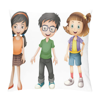 Personality  A Boy And Girls Pillow Covers