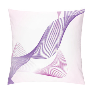 Personality  Abstract Dynamic Fractal Wave Pillow Covers