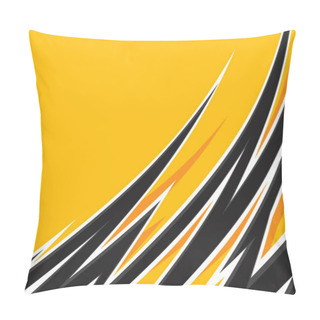 Personality  Abstract Background With Jagged Zigzag Pattern Pillow Covers