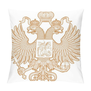Personality  Coat Of Arms, Two-headed Eagle Pillow Covers