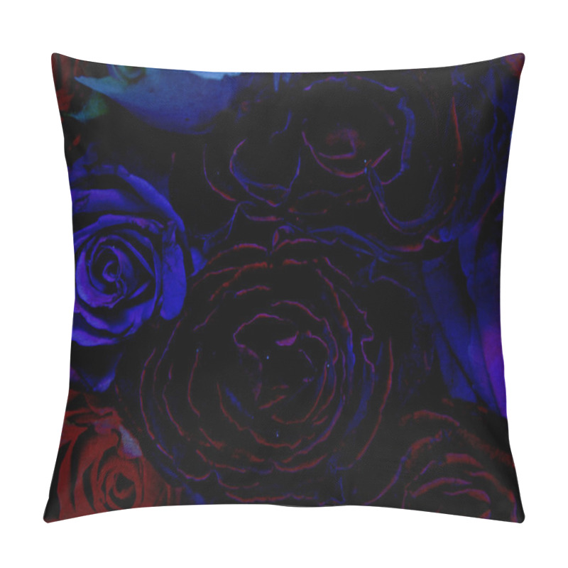 Personality  Dark roses pillow covers