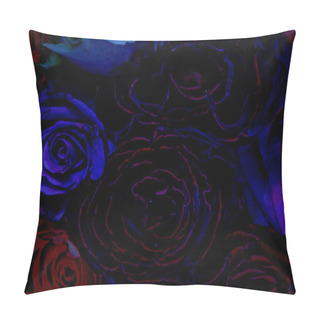 Personality  Dark Roses Pillow Covers