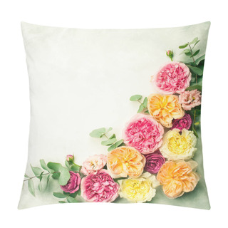 Personality  Festive Flower Composition Pillow Covers