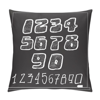 Personality  Figures Vector Sketch Style Pillow Covers