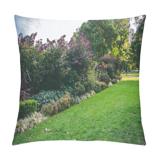 Personality  Beautiful Flowers In Botanical Garden In Geelong Australia Pillow Covers