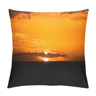 Personality  Sunset Above The Atlantic Ocean Pillow Covers