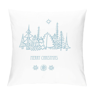 Personality  Christmas Card. Invitation. Pillow Covers