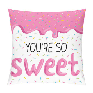 Personality  Lovely Card With Glaze Pillow Covers
