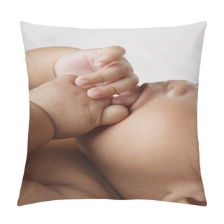 Personality  Baby Sucking Fingers. Pillow Covers