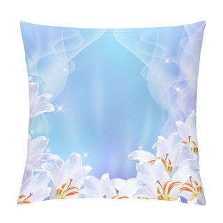 Personality  Lilies And Stars Pillow Covers