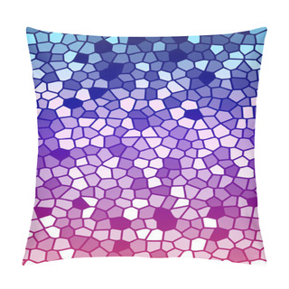 Personality  Vector Colorful Stained Glass Texture Pillow Covers