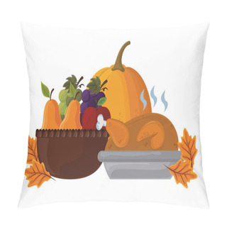 Personality  Thanksgiving Day Dinner Pillow Covers