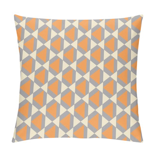 Personality  Seamless Abstract Background With Geometric Elements Pillow Covers