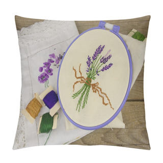 Personality  Hand Embroidering On Linen Pillow Covers